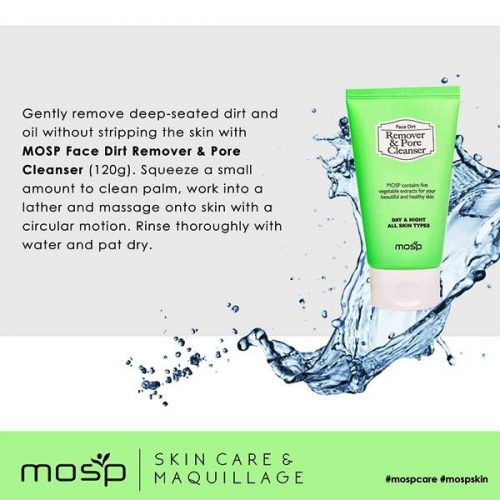 MOSP Philippines Face Dirt Remover and Pore Cleanser