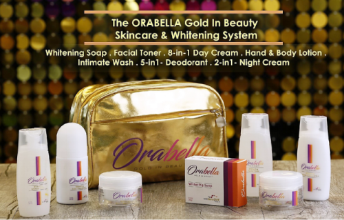 Orabella Gold in Beauty Skincare and Whitening System products