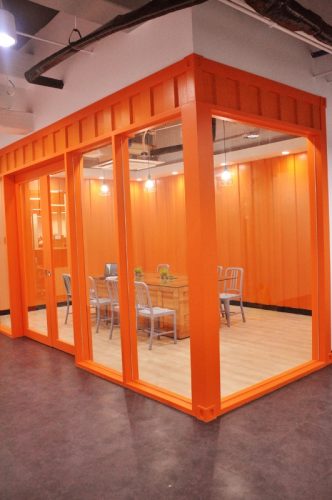 TELUS International McKinley West Container Truck Room