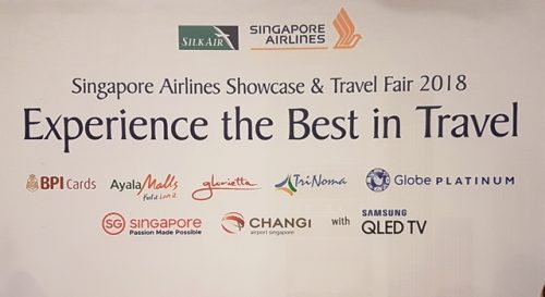 Singapore Airlines Showcase and Travel Fair 2018