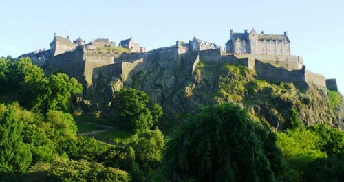 Edinburgh Castle from the North 