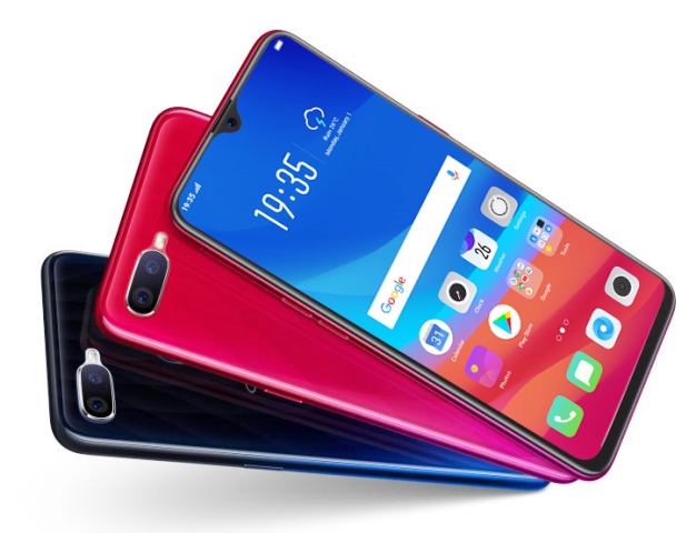 OPPO F9 with VOOC Flash Charge and Gradient Color Design