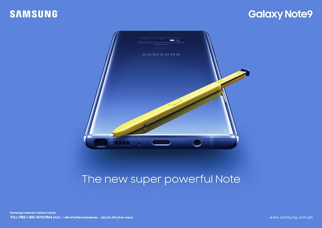 Samsung Galaxy Note9 The New Super Powerful Note