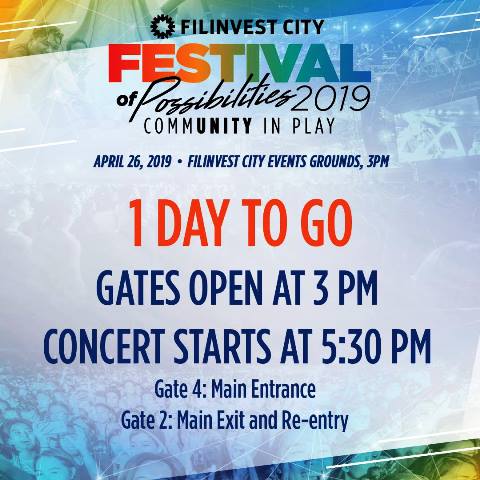 Filinvest City Festival of Possibilities 2019