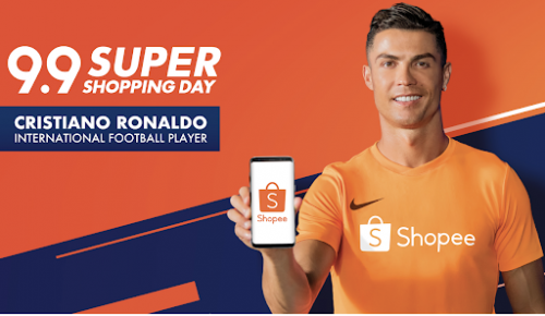 Cristiano Ronaldo Shopee Ambassador