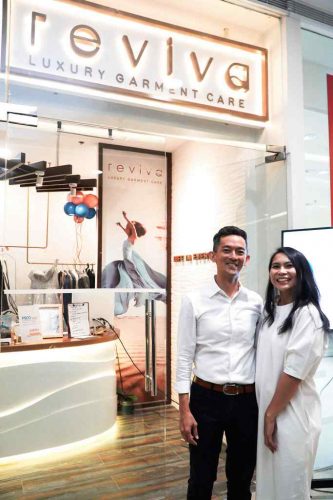Charmaine Ang, Managing Director and Caloy Ang, Co-founder of Reviva