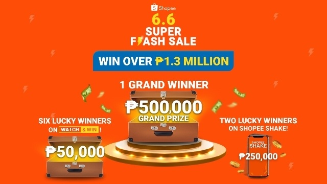 Shopee 6.6 Super Flash Sale