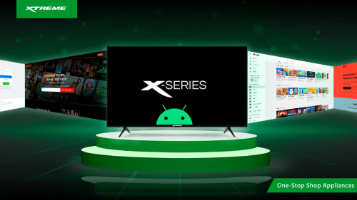 Certified and supported by Google, The XTREME X-Series Android TV