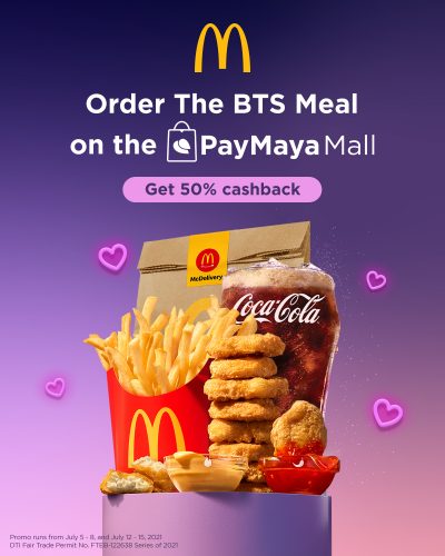 PayMaya-McDo BTS Meal