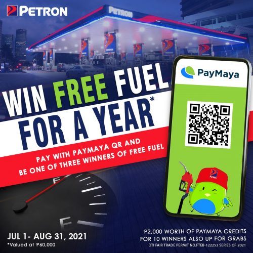 PayMaya Petron QR Promo