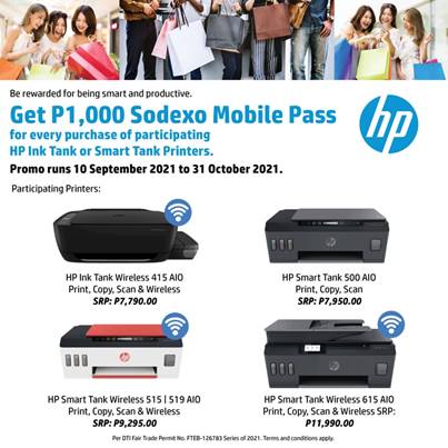 HP Ink Tank Smart Printer Promo