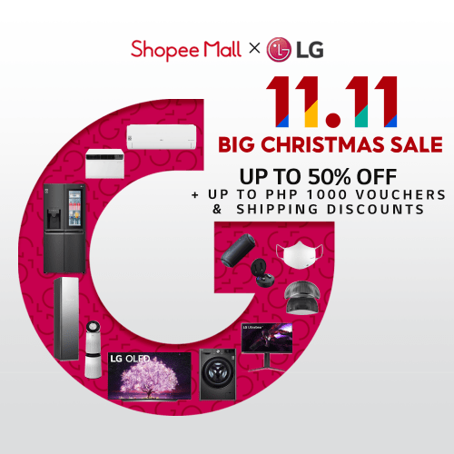 LG Philippines Shopee 11.11 Sale