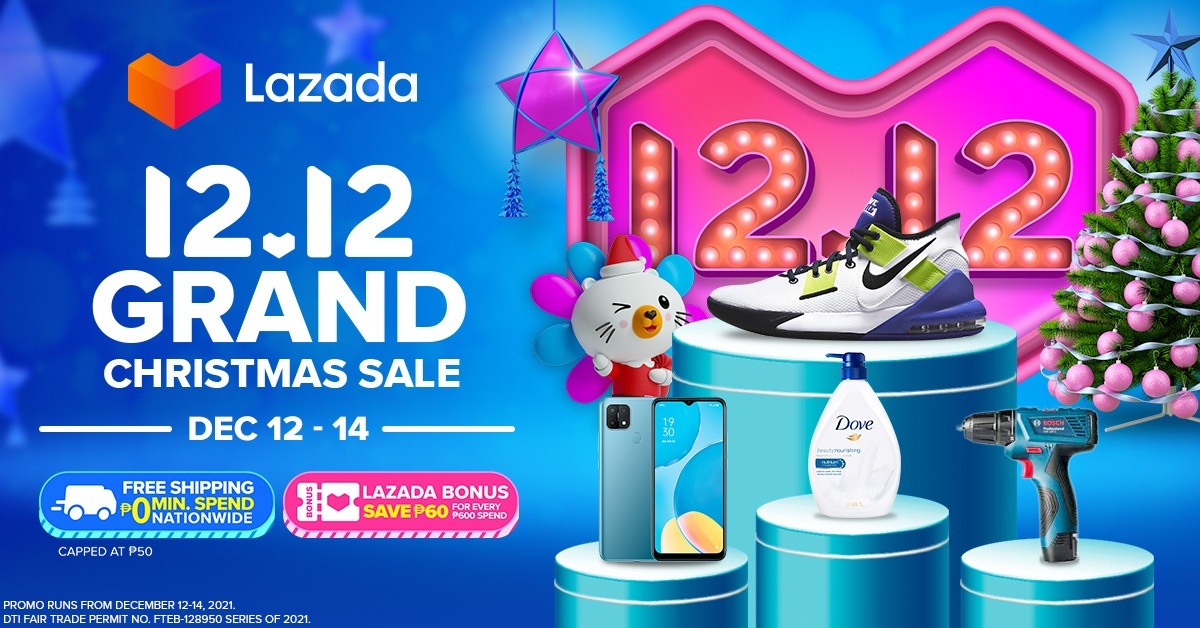 Lazada 12.12 Grand Christmas Sale