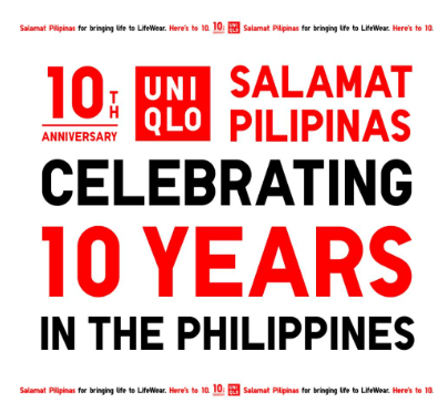 UNIQLO 10th Anniversary The Brands UT Pilipinas
