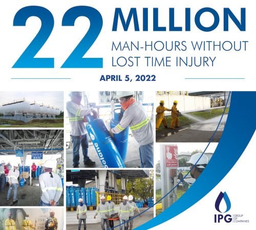 Solane 22 Million Man-hours without Lost Time Injury