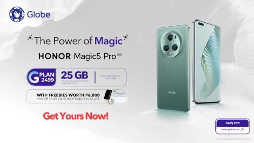 HONOR Magic5 Pro available on select Globe stores