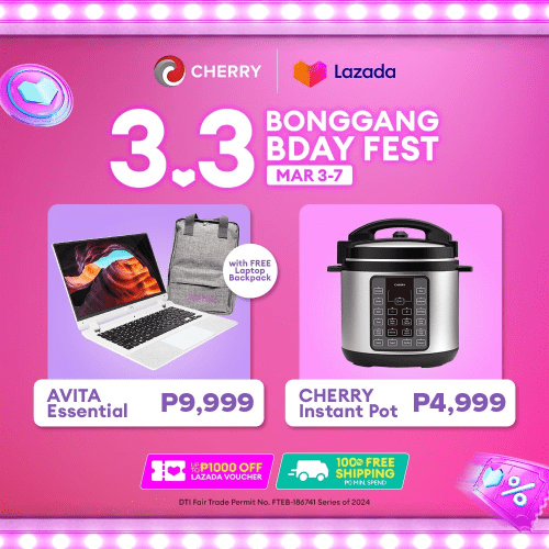 CHERRY Joins Lazada on Its Bonggang Bday Fest