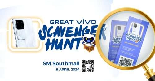 Great vivo Scavenger Hunt in SM Southmall