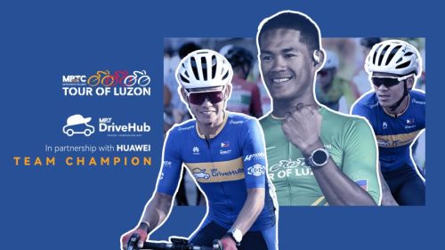 HUAWEI Powers MPT DriveHub Cycling Team Winner Announcement Tour of Luzon