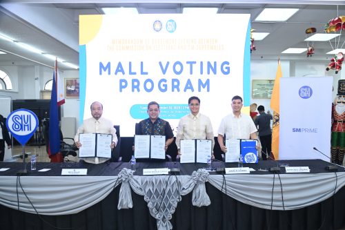 Comelec and SM Supermalls