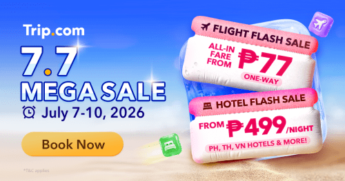 Trip.com 7.7 Biggest Sale